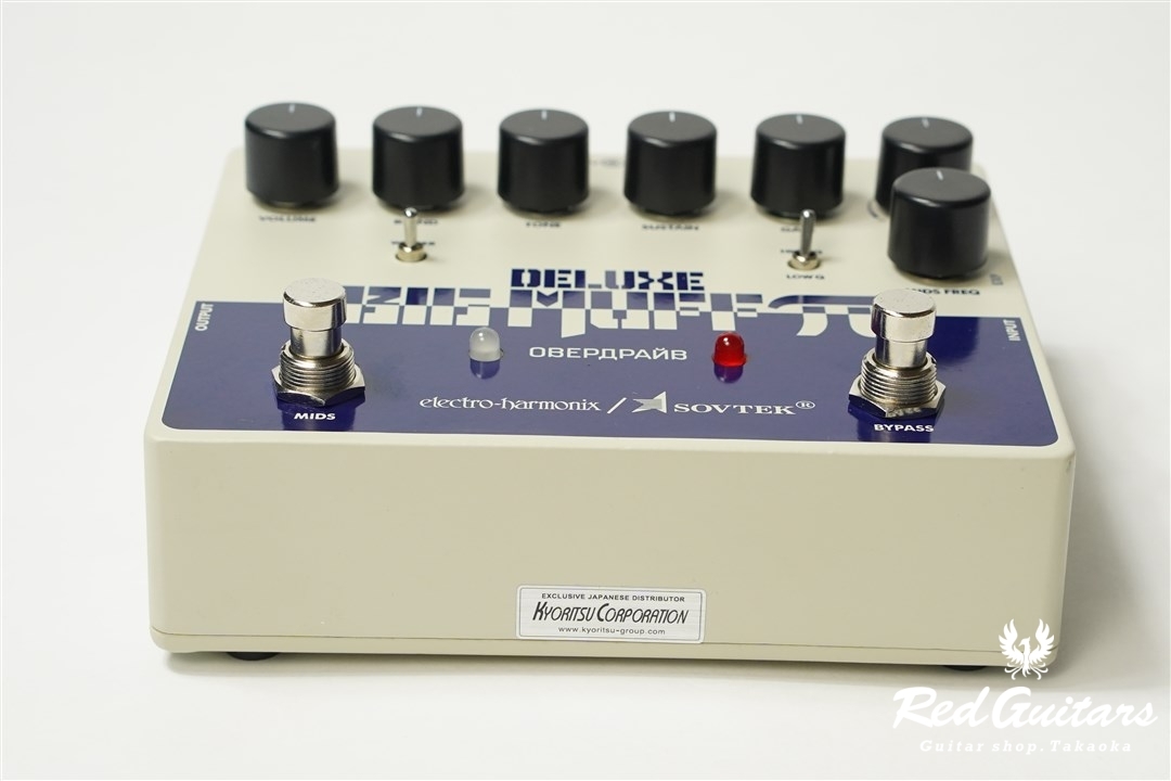 Electro-Harmonix Sovtek Deluxe Big Muff Pi | Red Guitars